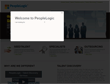 Tablet Screenshot of peoplelogic.in